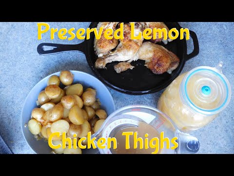 Preserved Lemon Chicken Thighs