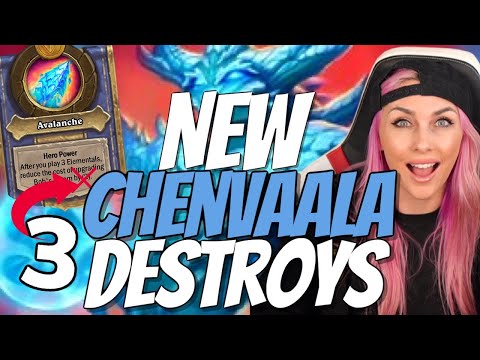 CHENVAALA GOT BUFFED! DECENT HERO NOW?- Hearthstone Battlegrounds