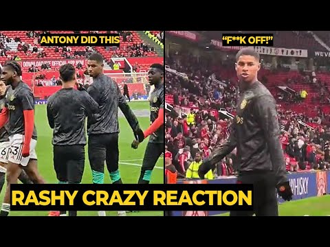 Antony calmed down Rashford after he was ANGRY from getting taunted by United fans | Man Utd News