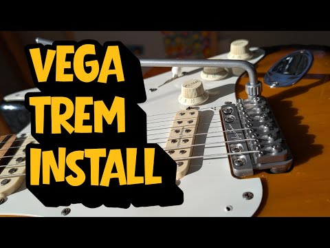 Installing a Vega-Trem on My ’57 Strat Reissue (Original Install Video)