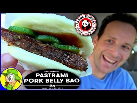 Panda Express® | PASTRAMI PORK BELLY BAO Review 🐷🥟 |...