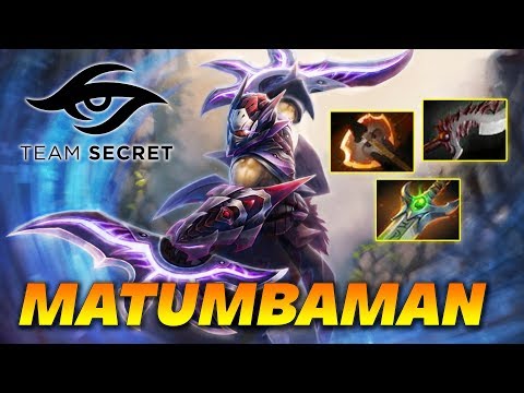 MATUMBAMAN ANTI MAGE - Team Secret - Dota 2 Pro Gameplay