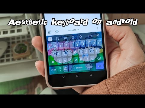 Customize Aesthetic Keyboard On Android ☘️ Aesthetic Realme c11 2021 🧸 Customize Your Android Phone