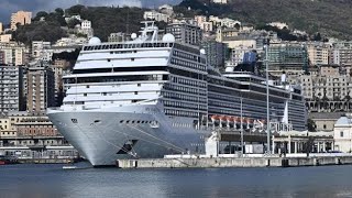 Msc, parte da Genova il giro del mondo più lungo di sempre