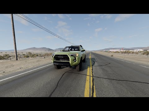 Thumbnail for 2022 Toyota 4Runner TRD Pro Top Speed & Braking Test | BeamNG.drive by Toyota 4Runner