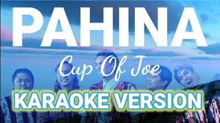 Download lagu Cup Of Joe - Pahina | Karaoke Version mp3 Download lagu Cup Of Joe - Pahina | Karaoke Version mp3
