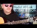 How To Play Hadal Ahbek Guitar Issam Alnajjar // easy guitar tutorial beginner lesson easy chords