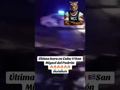 Desde San Miguel personas en las calles y un fuerte movimiento policial en la zona.