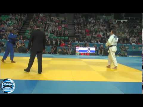 European Judo Championships Montpellier 2014 Semifinal -70kg POLLING (NED) - BERNABEU  (ESP)