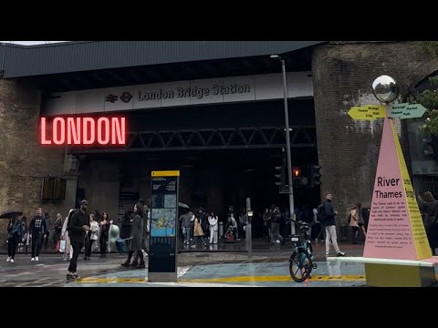 London walk - Southwark Cathedral to London Bridge Station