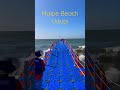 Malpe Beach Udupi Floating Bridge Beach Malpe Floatinghouse Karnataka Holiday Udupi Udupivlog
