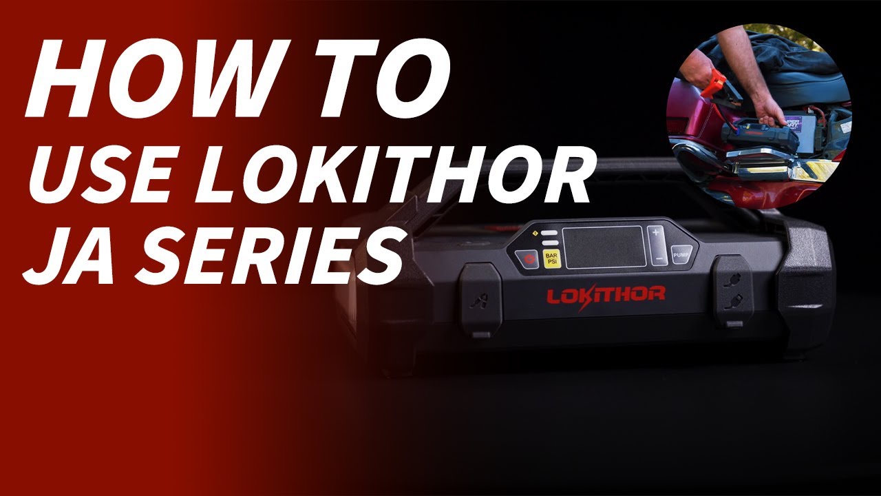 Lokithor JA Series - 4 in 1 Jump Starter