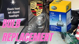 Get it Right: Step-by-Step Headlight Xenon Bulb Replacement and Headlight Removal Porsche Macan