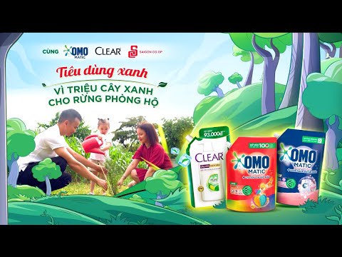 OMO - Gia đình Việt đại sứ xanh - Vì triệu cây xanh cho rừng phòng hộ