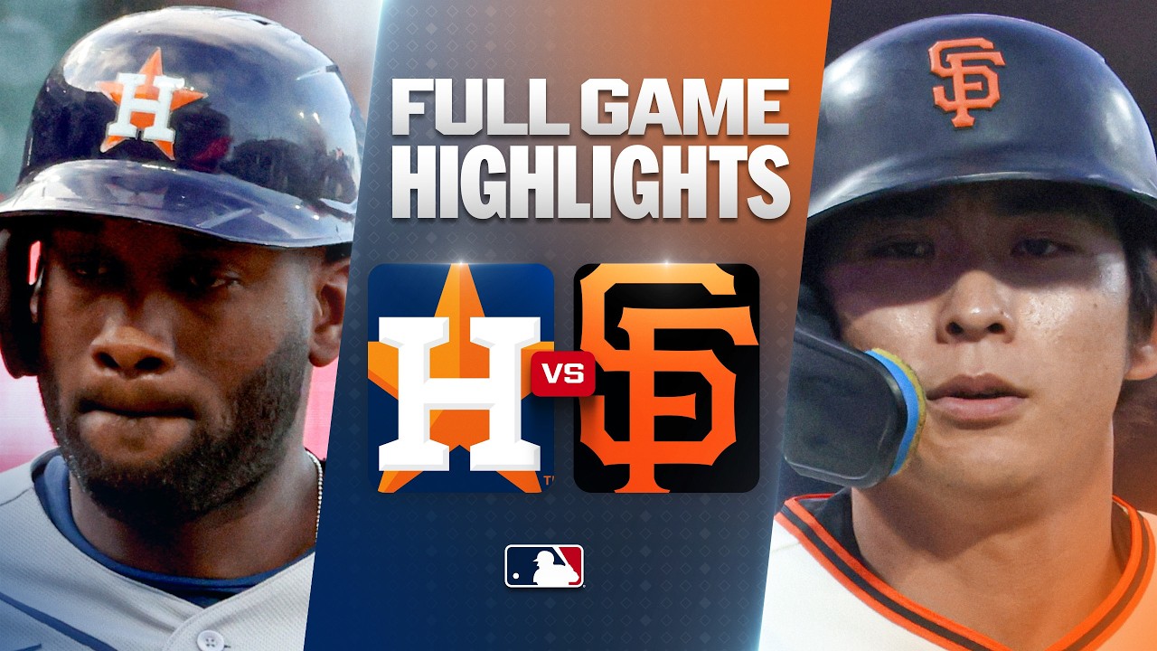 ASTROS vs. GIANTS: Official Full Game Highlights (August 10) | 2026 MLB Season