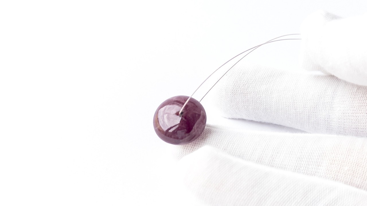 Ruby | Smooth Disc  | 17mm Bead Size | 1 Pieces | 27 Carats video