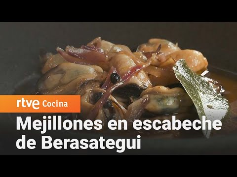 Mejillones en escabeche de Martín Berasategui y David de Jorge - Como Sapiens | RTVE Cocina