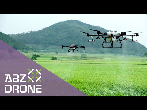 Permeteződrón DJI Agras T30 - 30L tartállyal