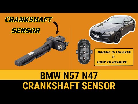 Thumbnail for How to remove crankshaft sensor BMW N47 N57 Crank sensor location F10 F11 F01 G11 G12 E92 F30 F32 by Zinoro
