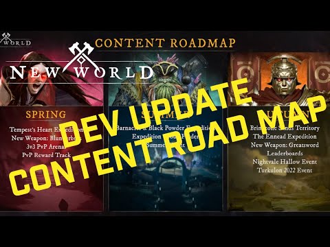 New World Road Map and dev update