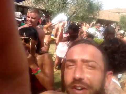 Terry Hunter Live Sheraton Golf Pool Party IPM Roma Italy 2013 pt1