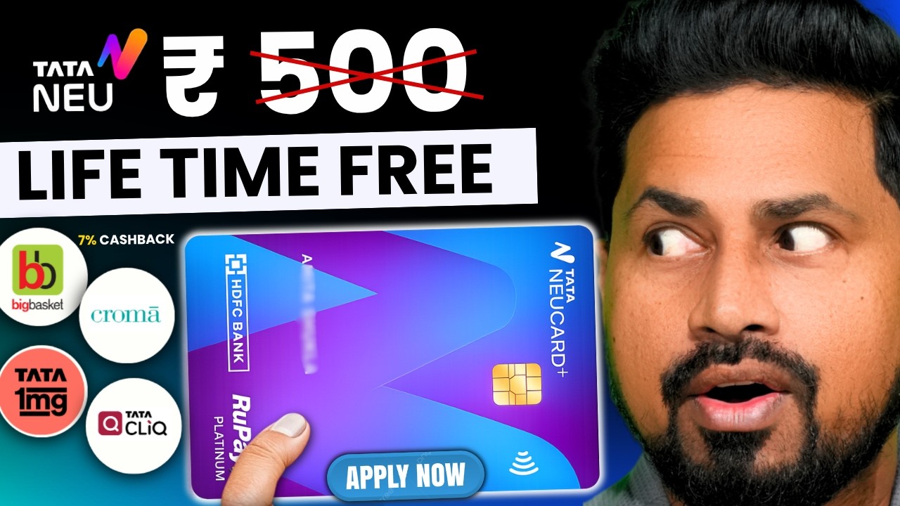 Tata Neu Credit Card Apply Kaise Kare | Tata Neu Plus HDFC Bank Credit Card 2026 | HDFC