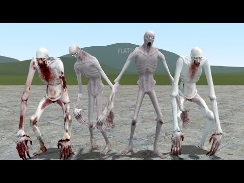 SCP-096:CB VS SCP-096!! Garrys Mod Sandbox