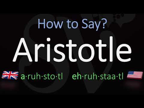 How to pronounce Aristotle? (CORRECTLY)