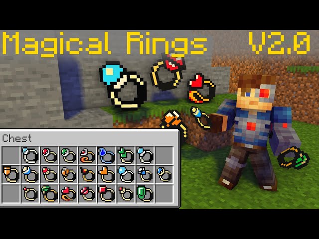 Moar Rings [Data Pack] 1.15 to 26.1 Minecraft Data Pack