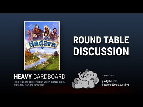 Round Table only - Hadara Round Table discussion by Heavy Cardboard