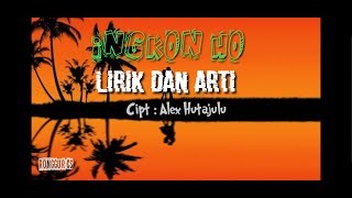 Download lagu INGKON HO - Alex Hutajulu ( Cover) Terjemahan dan Lirik mp3 Download lagu INGKON HO - Alex Hutajulu ( Cover) Terjemahan dan Lirik mp3