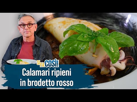 Stuffed Calamari in Red Brodetto - This Is How It's Done | Chef Bruno Barbieri