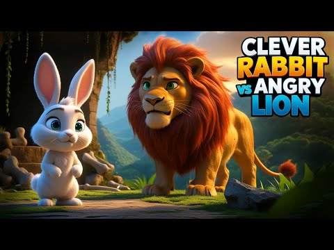 The Lion and the Clever Rabbit 🦁🐰 | English Moral Stories | Bedtime Stories