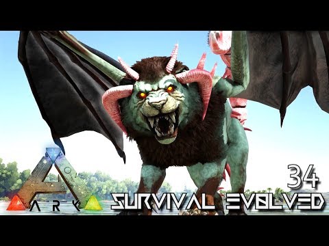 ARK: SURVIVAL EVOLVED - PRIMEVAL MANTICORE & SPINEBREAKER BOSS | PUGNACIA DINOS EBENUS ASTRUM E34
