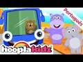 Wheels On The Bus Song Nursery Rhymes And Kids Songs HooplaKidz Brasil