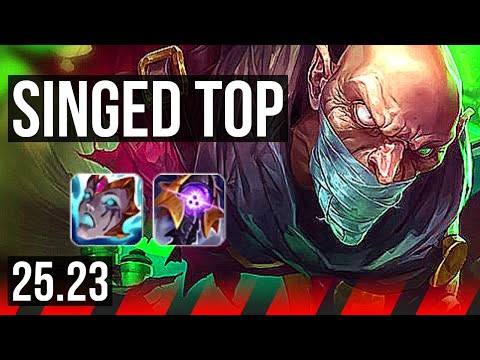 SINGED vs JAX (TOP) | KR Master | 25.23