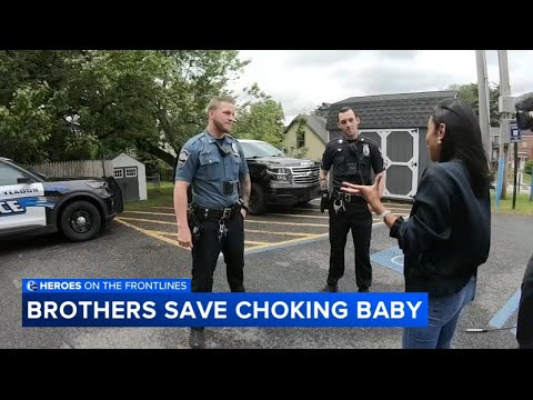 Brothers in Blue save choking infant in Delaware County | Heroes on the Frontline