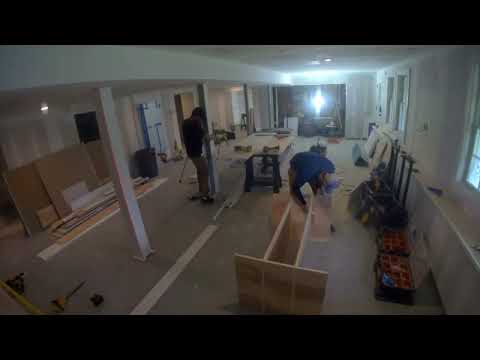 Basement renovation - Timelapse