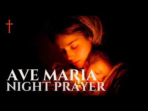 Ave Maria – Silent Night Prayer for Deep Sleep & Healing | Gregorian Chant & Peaceful Catholic Night
