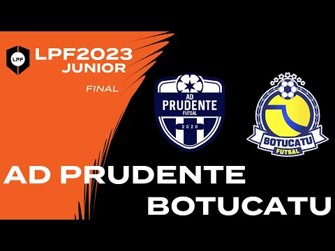 FINAL -LPF JUNIOR 2023  SUB17 AD PRUDENTE X BOTUCATU