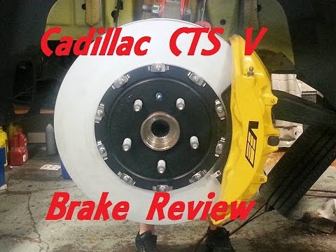Cadillac CTS V Brake Review