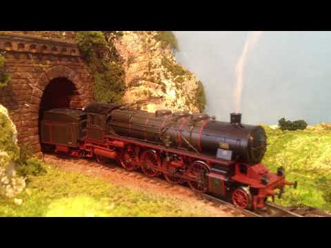 Le montagne nel plastico ferroviario