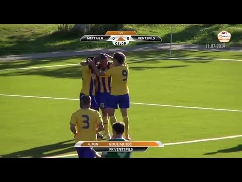 11.07.14 NDUE MUJECI scores goal vs Metta/LU