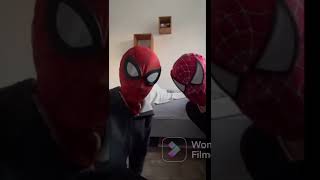 🕷Our handshake🤝                      #spiderman #handshake Hope you enjoy &amp; watch till the end🕷
