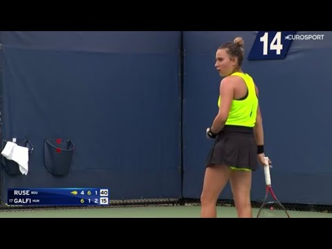 US OPEN Tennis Gabriela Elena Ruse 🇷🇴 Vs Dalma Galfi