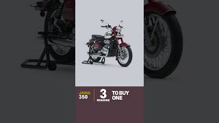 Download lagu 3 Reasons To Buy One | Jawa 350 FAQ #2 mp3 Download lagu 3 Reasons To Buy One | Jawa 350 FAQ #2 mp3