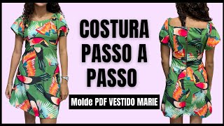 Vídeo de VESTIDO MARIE - MOLDE EM PDF
