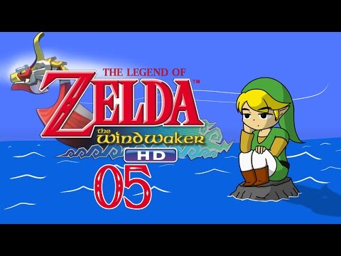 Let's Play Zelda: Wind Waker HD - 05 - Battle under the Dragon's butt