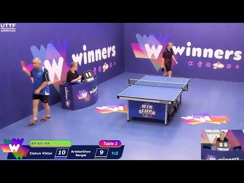 WINners CUP table 2  27.08  Ziakun Viktor - Aristarkhov Sergei   18:30