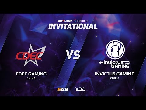 CDEC Gaming vs Invictus Gaming, Game 2, SL i-League Invitational S2, CN Qualifier